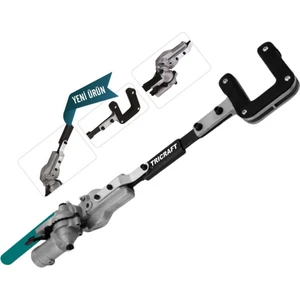 MES7097 C Tip Silkeleme Aparatı – Zeytin, Fındık, Ceviz İçin, 28 mm Boru Çaplı, 9 Freze Dişli, 44 mm Çene Genişliği, 55 cm Boy