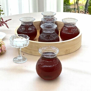 6’lı Keyfi Ala Borosilikat Çay Bardağı Seti – Tombul Düz Şeffaf Çay Bardağı (Premium Seri)