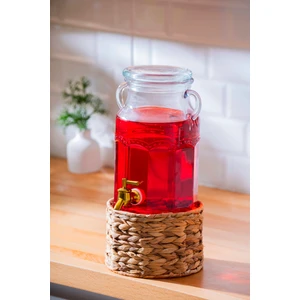 Star Örgü Standlı Cam Sebil - 3.1 Lt