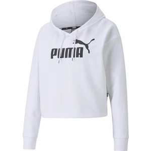 Kadın Puma Black Puma Ess Crop Hoodie