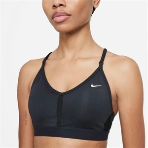 W Nk Df Indy V-Neck Bra Kadın Siyah Sporcu Sütyeni - CZ4456-010