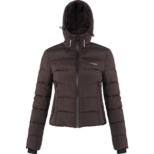 Kadın Kış Montu Kahverengi 0W Günlük Kullanım Tasarlanmış Apreski
