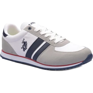 U.S. Polo Assn.  Plus 1fx Yaz Erkek Beyaz Günlük Spor Ayakkabı V3