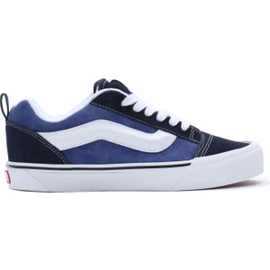 VN0009QCNWD1 Vans Knu Skool Spor Ayakkabı Lacivert