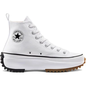 Run Star Hıke Canvas Platform Beyaz Kadın Sneaker 166799C