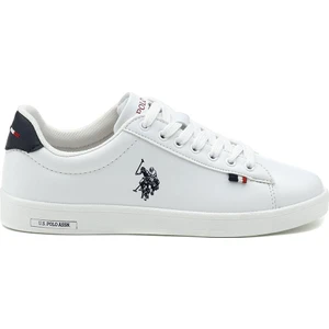 U.S. Polo Assn.  Franco Beyaz Lacivert Günlük Kadın Spor Ayakkabı