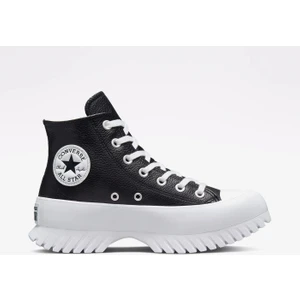 Platform Chuck Taylor All Star Lugged 2.0 Leather High Top Günlük Ayakkabı Siyah A03704C