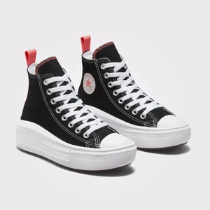 Chuck Taylor All Star Move Kadın Siyah Platform Sneaker.001