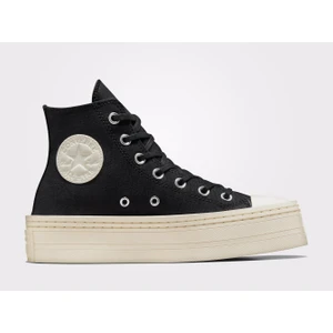 Chuck Taylor All Star Modern Lift Platform Canvas Kadın Günlük Ayakkabı A06141C Siyah