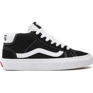 Ua Mid Skool 37 Erkek Siyah Siyah Günlük Ayakkabı - VN0A3TKF6BT1