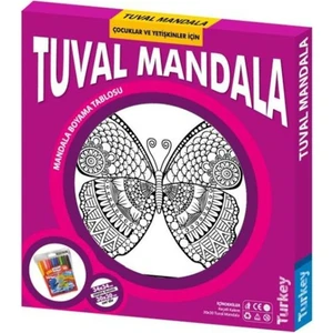 Tuval Mandala 30 x 30 cm