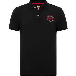 Routefield Power Erkek Siyah Polo Tişört