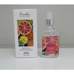 Kolonya Greyfurt & Sicilya Portakalı (150 Ml, 80 Derece,  Spreyli Kolonya)