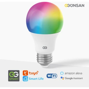 Akıllı Wifi LED Ampul Rgb Çok Renkli Tuya ve Smart Life Uygulama Destekli  (9W 2700K-6500K Ayarlanabilir)