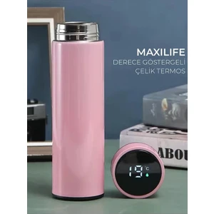 Dijital Isı Göstergeli Çelik Termos