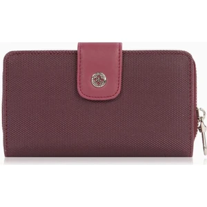 Cengiz Pakel Orta Boy Çıtçıt Detaylı Kadın Cüzdan – 65298L - Mürdüm