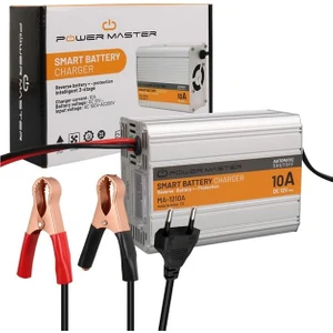 MA-1210A 12 Volt - 10 Amper Akıllı Hızlı Akü Şarj Cihazı Analog Amper Göstergeli