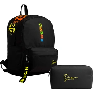 Louisiana Polo Okul Seti – Sırt Çantası + Kalemlik Multicolor 1140