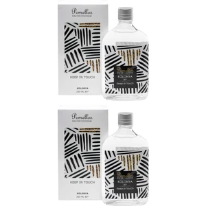 Kolonya Keep In Touch 2 Adet (2X250 Ml, 80 Derece. Cam Şişe)