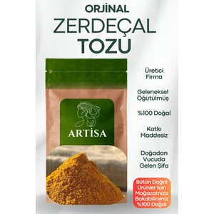 Doğal Zerdeçal Tozu 200 gr ( Taze Mahsül, Katkısız, Ekonomik )