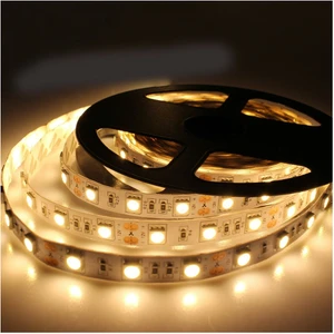 ACK 3 Çip 60 LED'li 5 Metre Silikonsuz Şerit LED 3000K Günışığı AS01-00300