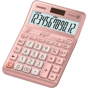DF-120FM-PK Pembe 12 Hane Masa Üstü Hesap Makinesi