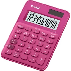 MS-7UC-RD 10 Hane Pembe Masa Üstü Hesap Makinesi