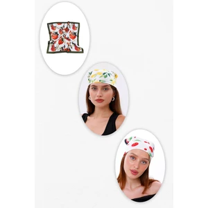 3'lü Meyve Fular Set Estascarf