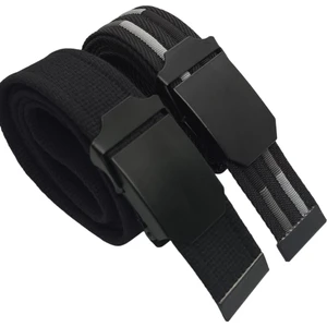 2 Adet Kemer Siyah Erkek Palaska Tarzı