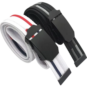 2 Adet Kemer Siyah ve Beyaz Erkek Palaska Tarzı