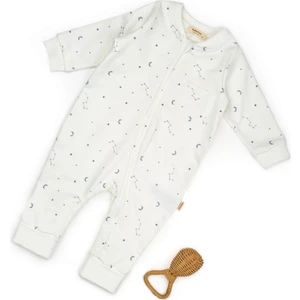 Bebek Uzun Kollu Tulum %100 Organik Pamuk - Yenidoğan - CSY8032