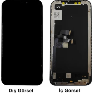 Teknonet Apple iPhone x Uyumlu Gx OLED Lcd+Dokunmatik+Çıtalı