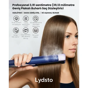 Beauty Steam Flow Buharlı Saç Düzleştirici ve Şekillendirici (Darkslateblue)