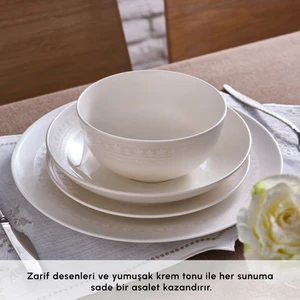 Forever Bone Artiste 53 Parça 12 Kişilik Yemek Takımı