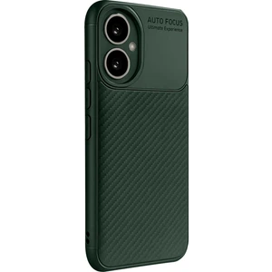 Honor 400 Kılıf Negro Karbon Desen Silikon + Ekran Koruyucu