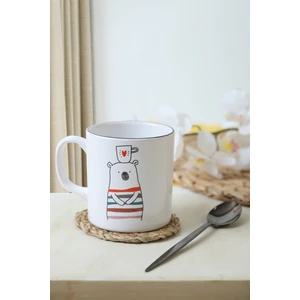 I Love Coffee Silindir Kupa 10 cm