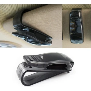 Araç Içi Gözlük Tutucu Oto Gözlük Tutacağı Klipsli Güneşliğe Takılan Kartvizit Tutucu