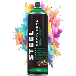 Sprey Boya 200 ml 1 Adet Hızlı Kuruyan Renkli Profesyonel Ahşap Plastik Demir Metal Cam Porselen Duvar Sprey Boya