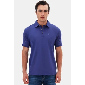 Twn Slim Fit Mor Pike Dokulu T-Shirt 4EC146011784M