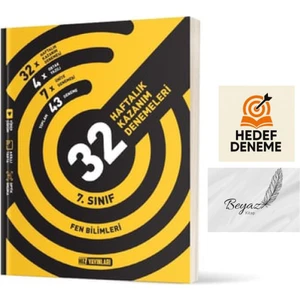 Hız 7.sınıf 32 Haftalık Fen Bilimleri Denemeleri Hedef Deneme