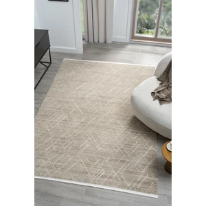 Dream Bej Halı Modern Dokuma Halı Salon Oturma Odası Yatak Odası Halısı 13842A