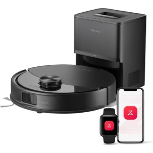 S8 Pro Plus Akıllı Siyah Robot Süpürge