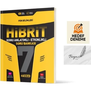 Hız 7.sınıf Hibrit Fen Bilimleri Konu Anlatımlı Soru Bankası Hedef Deneme