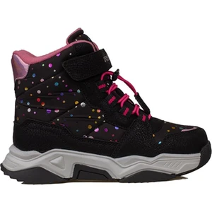 Fuşya Kız Çocuk Lastikli Kar Botu