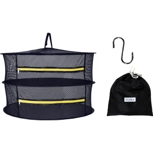 2 Katlı Meyve Sebze Bitki Kurutma Filesi | Katlanabilir Meyve Sebze Bitki Doğal Kurutma Sepeti