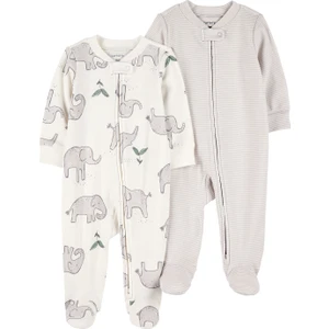 Bebek Ekru 2li Uyku Tulumu