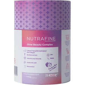 Glow Beauty Complex – Resveratrol, Biotin, Hidrolize Balık Kolajen Tripeptit ve Hyaluronik Asit Içeren Cilt & Güzellik Takviyesi