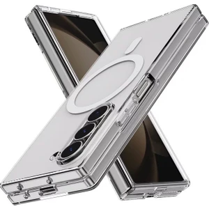 Samsung Galaxy Z Fold 6 Kılıf Kamera Korumalı M-safe Sert PC Zore Porto Kapak