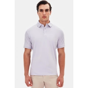 Twn Slim Fit Galaktik Leylak Pike Dokulu T-Shirt