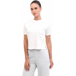 Wb 11ASYA-T 5pr Ekru Kadın Kısa Kol T-Shirt